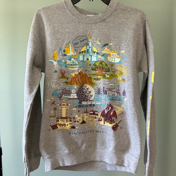 Disney Sweaters - DISNEY WORLD PARKS CREWNECK!